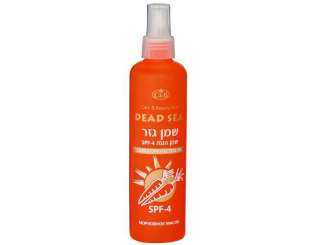 Dead Sea products C&B Line Carrot Tanning and Protection Oil w/Dead Sea minerals