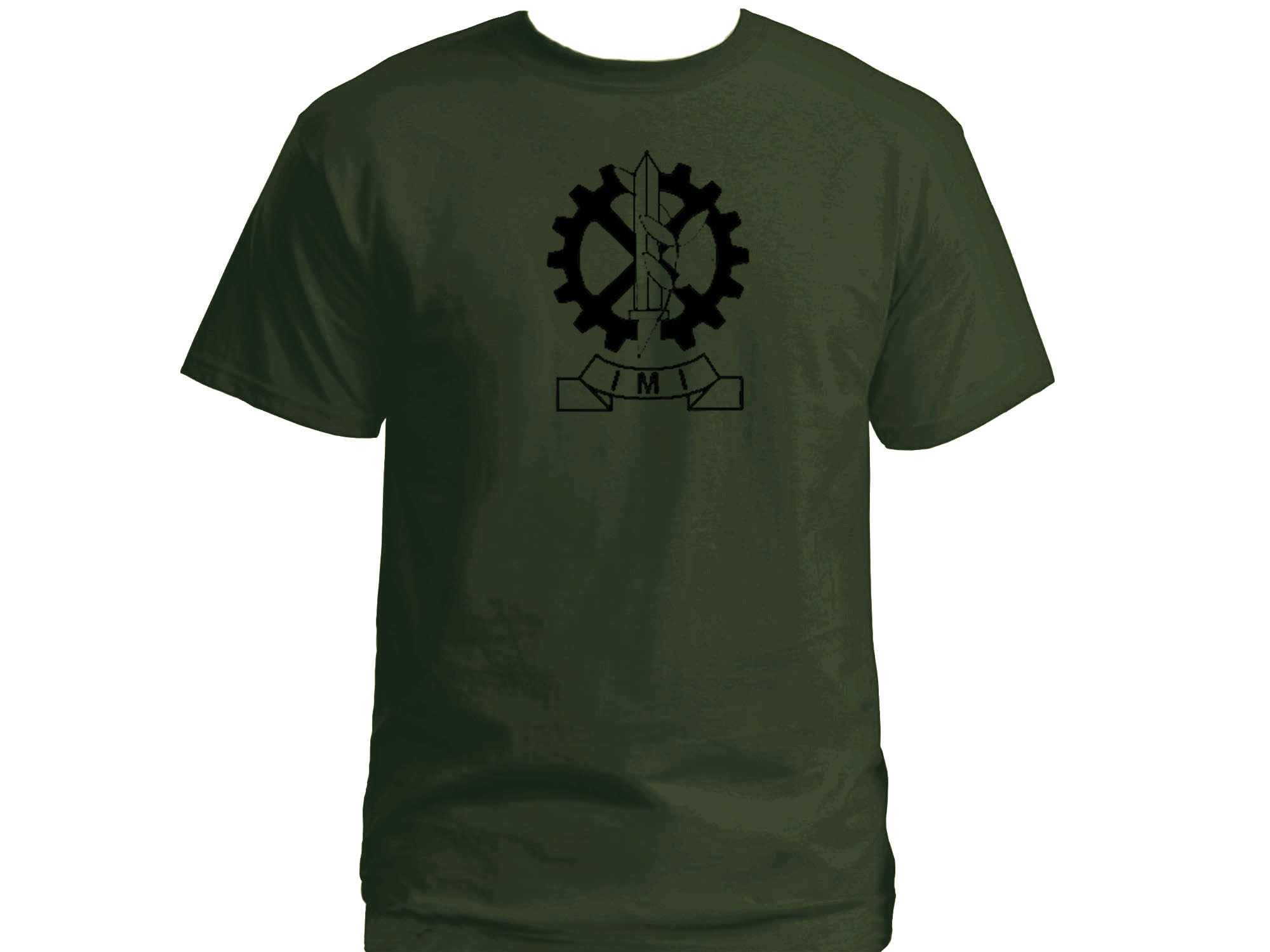 Israel Military Industries IMI olive T-Shirt