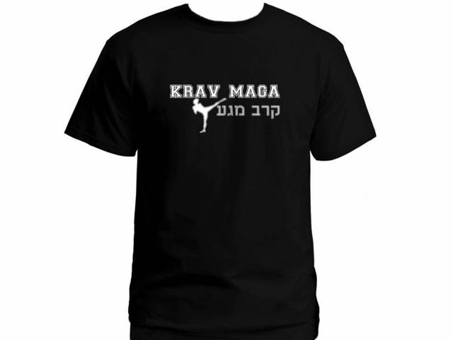 Krav Maga (Close Combat, Martial Arts) 100% cotton tee shirt