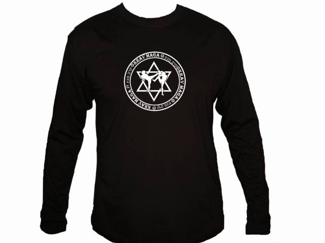 IDF Krav Maga (Close Combat, Martial Arts) Long Sleeve Israel T-