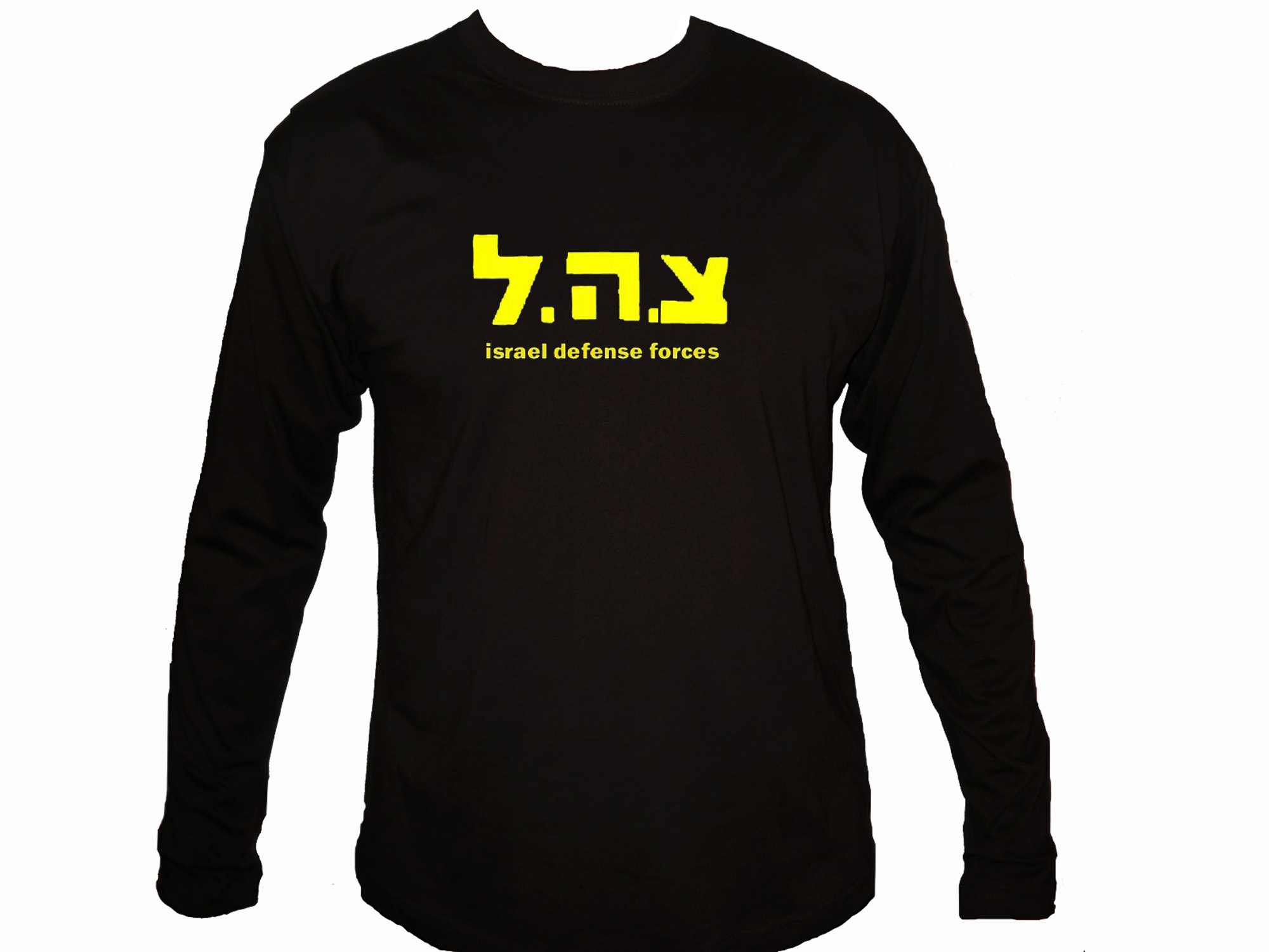 IDF (ZAHAL) Symbol Israeli army  long sleeves t-shirt