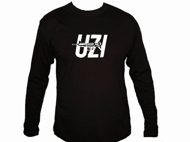 UZI Gun Machine Israel  Long Sleeve T-Shirt 2