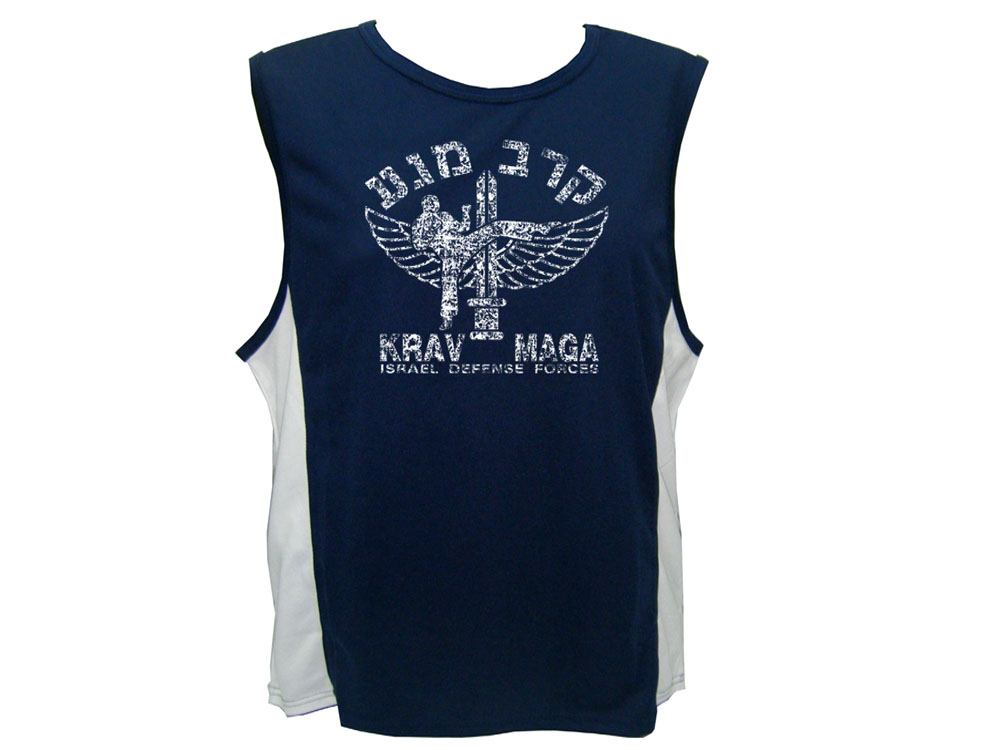 Krav Maga polyester tank shirt-ideal for gym