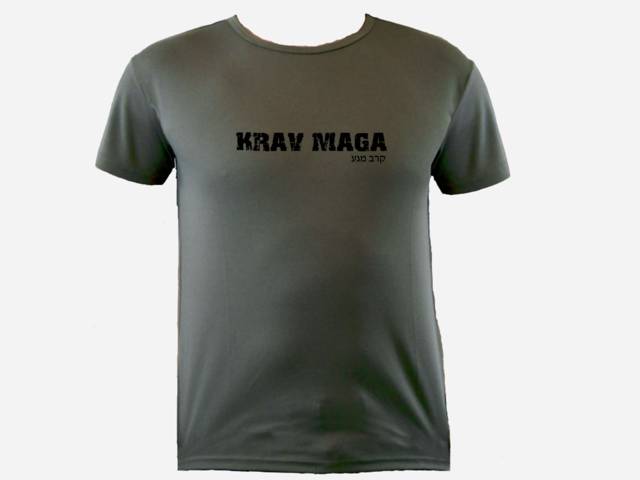 Krav Maga (Close Combat, Martial Arts) Israel Army Training T-Shirt DF