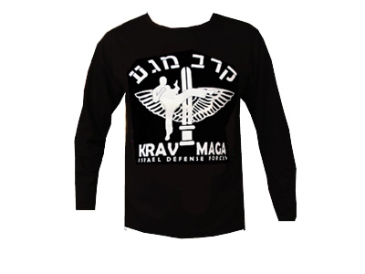 IDF Krav Maga (Close Combat, Martial Arts) Long Sleeve Israel T-