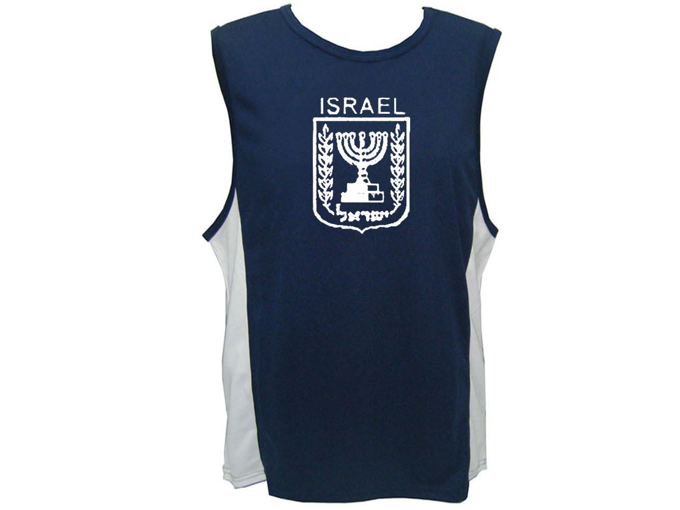 Israel State Coat of arms sweat proof tank top