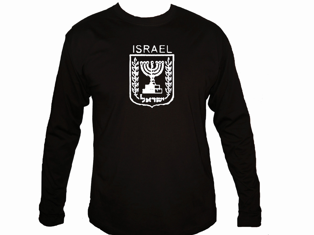 Israel State Coat of arms sleeved shirt