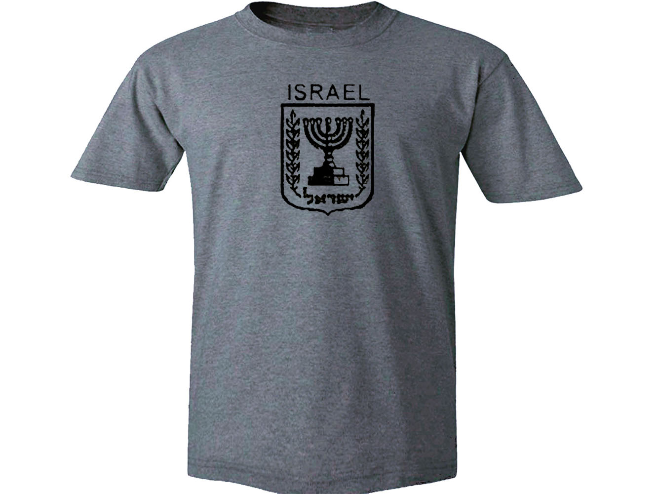 Israel State Coat of arms gray T-Shirt