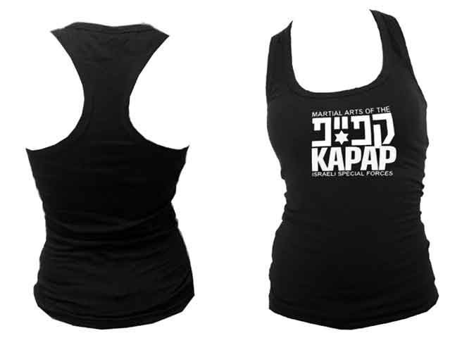 KAPAP Israel Army Martial Arts Women's Fitted Singlet A