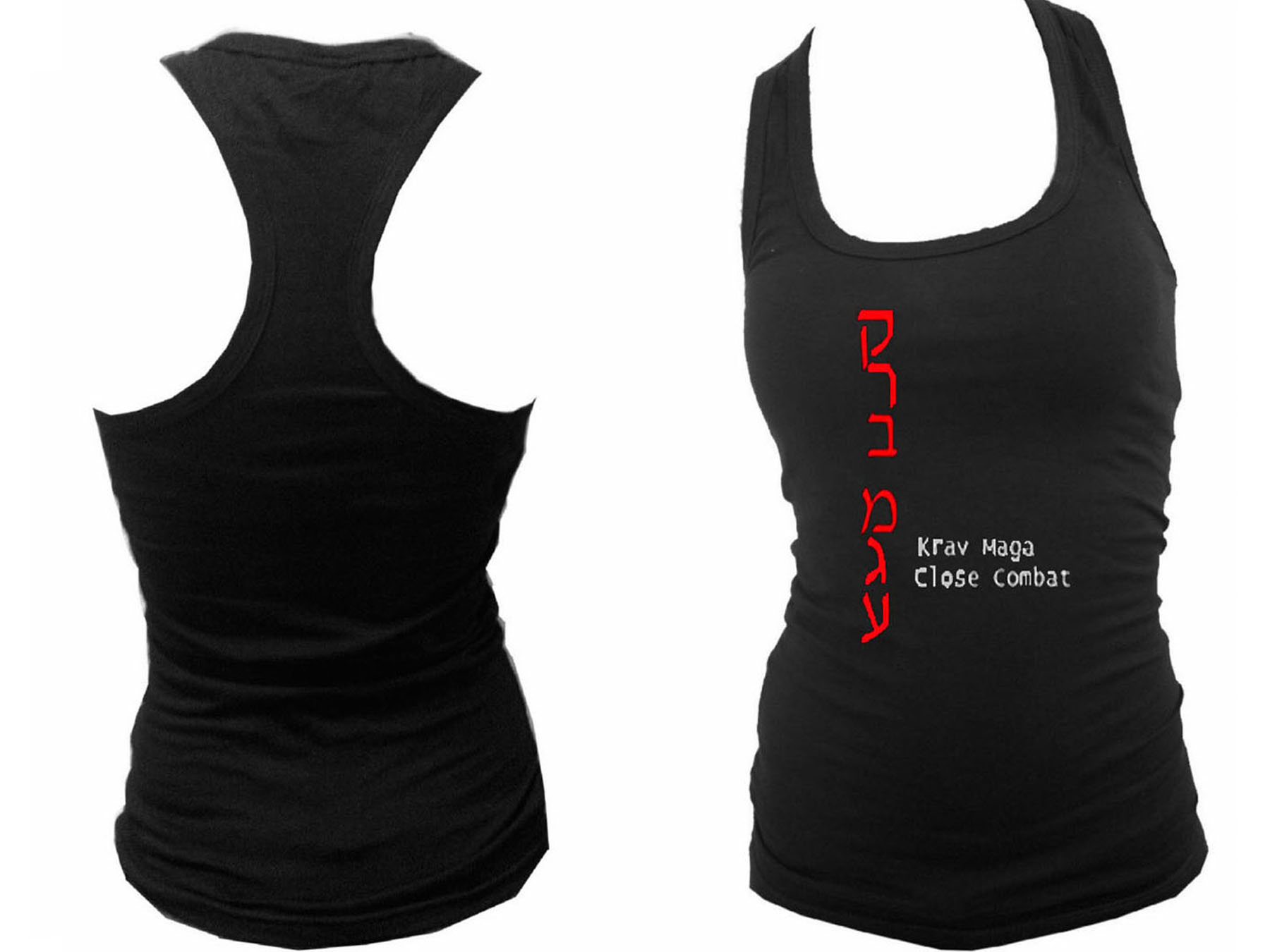 Krav Maga racerback Women's Fitted tank top S/M