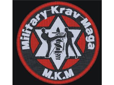 Military Krav Maga Embroidered Patch