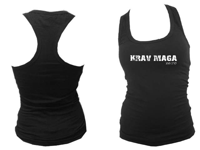 IDF Krav Maga (Close Combat) Israel Women's Fitted Singlet DS