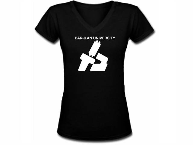 Israel Bar Ilan University Hebrew women t-shirt
