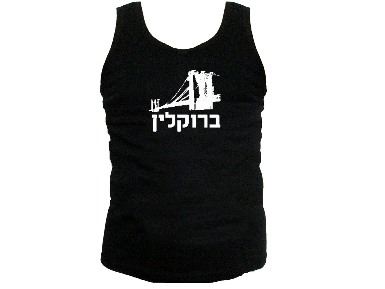 Cities: Brooklyn Hebrew Word tank top