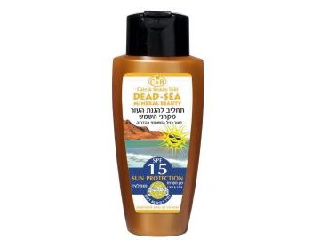 Care And Beauty Sunscreen  SPF 15 w/Dead Sea minerals