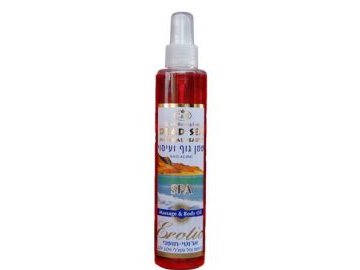 Care and Beauty Line Erotic Vanilla Patchouli Body and Massage Oil w/Dead Sea Minerals Care and Beauty Line Erotic Vanilla Patchouli Body and Massage Oil w/Dead Sea Minerals