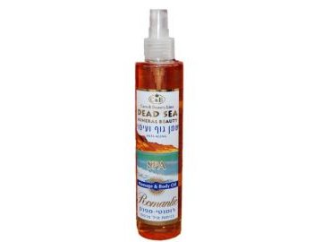 Care and Beauty Line French Vanilla Romantic Body and Massage Oil w/Dead Sea Minerals Care and Beauty Line French Vanilla Romantic Body and Massage Oil w/Dead Sea Minerals