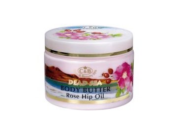 Dead Sea Anti Aging Cosmetics C&B Line Roses Skin Butter