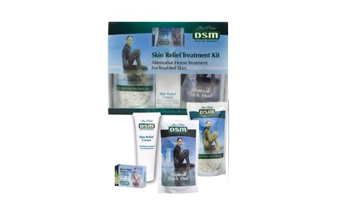 MonPlatin DSM Dead Sea minerals-A personal kit for alternative treatment of severely irritated skin conditions-Psoriasis,Seborrh