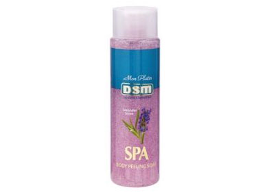 MonPlatin DSM Body Peeling Soap Lavender w/Dead Sea Minerals
