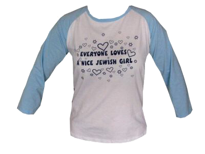 Everyone Loves A Nice Jewish Girl Long Sleeve T-Shirt