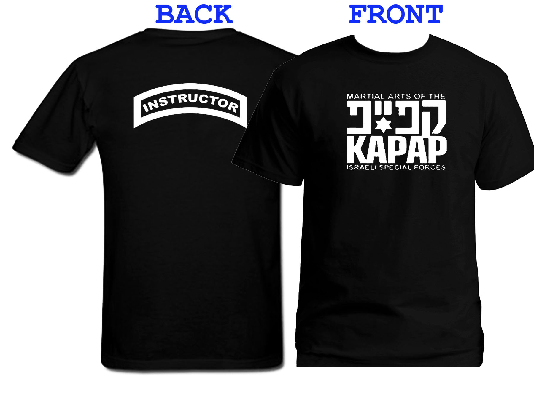 KAPAP Instructor Panim El Panim Martial Arts t-shirt