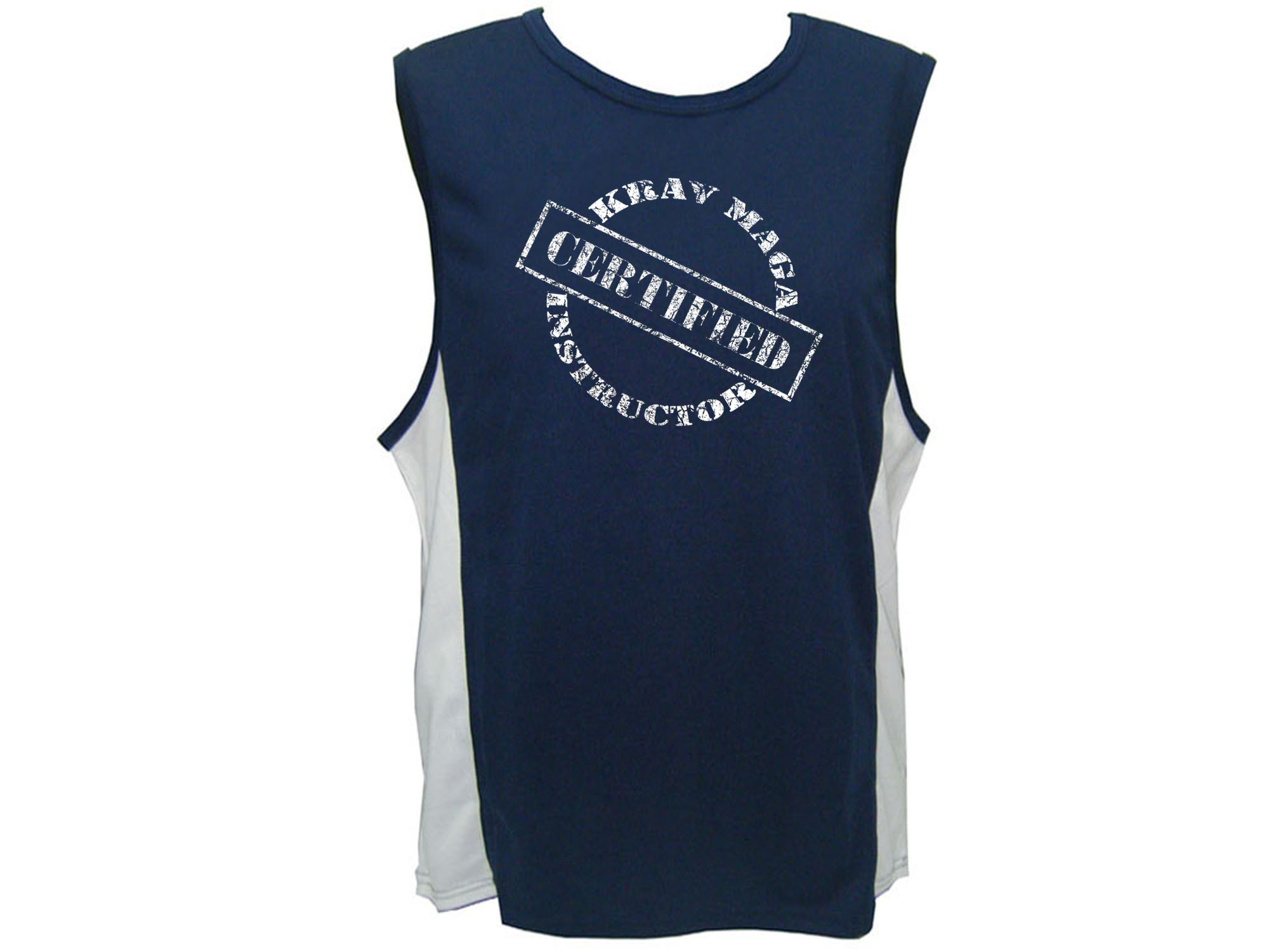 Krav maga instructor certified sweat proof fabric workout tank top