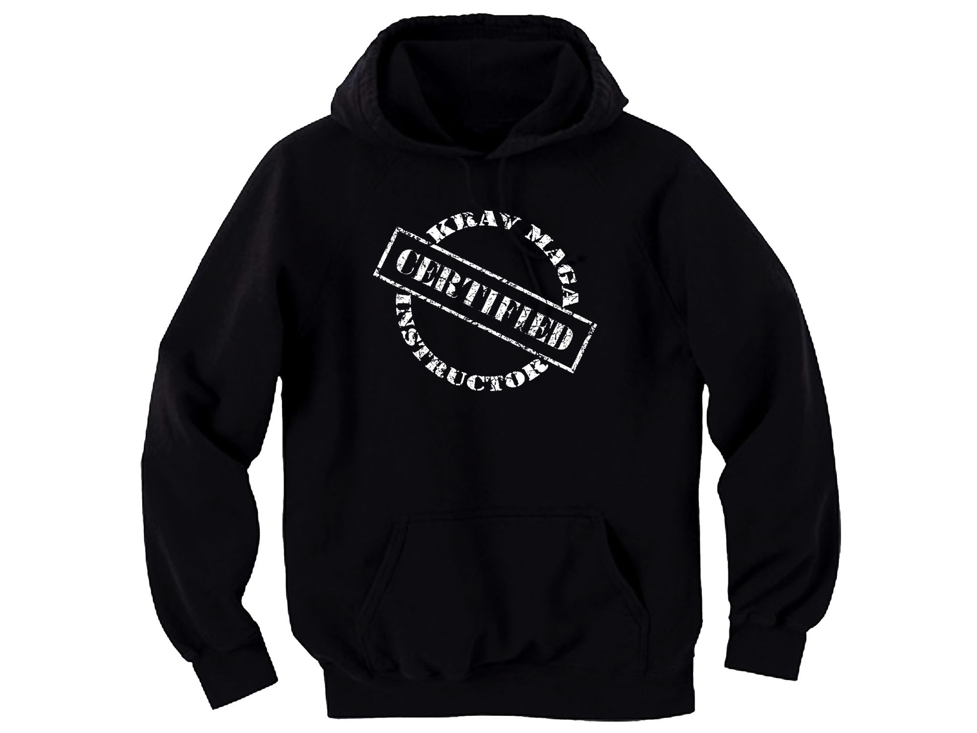 Krav Maga Instructor Certified black hoodie