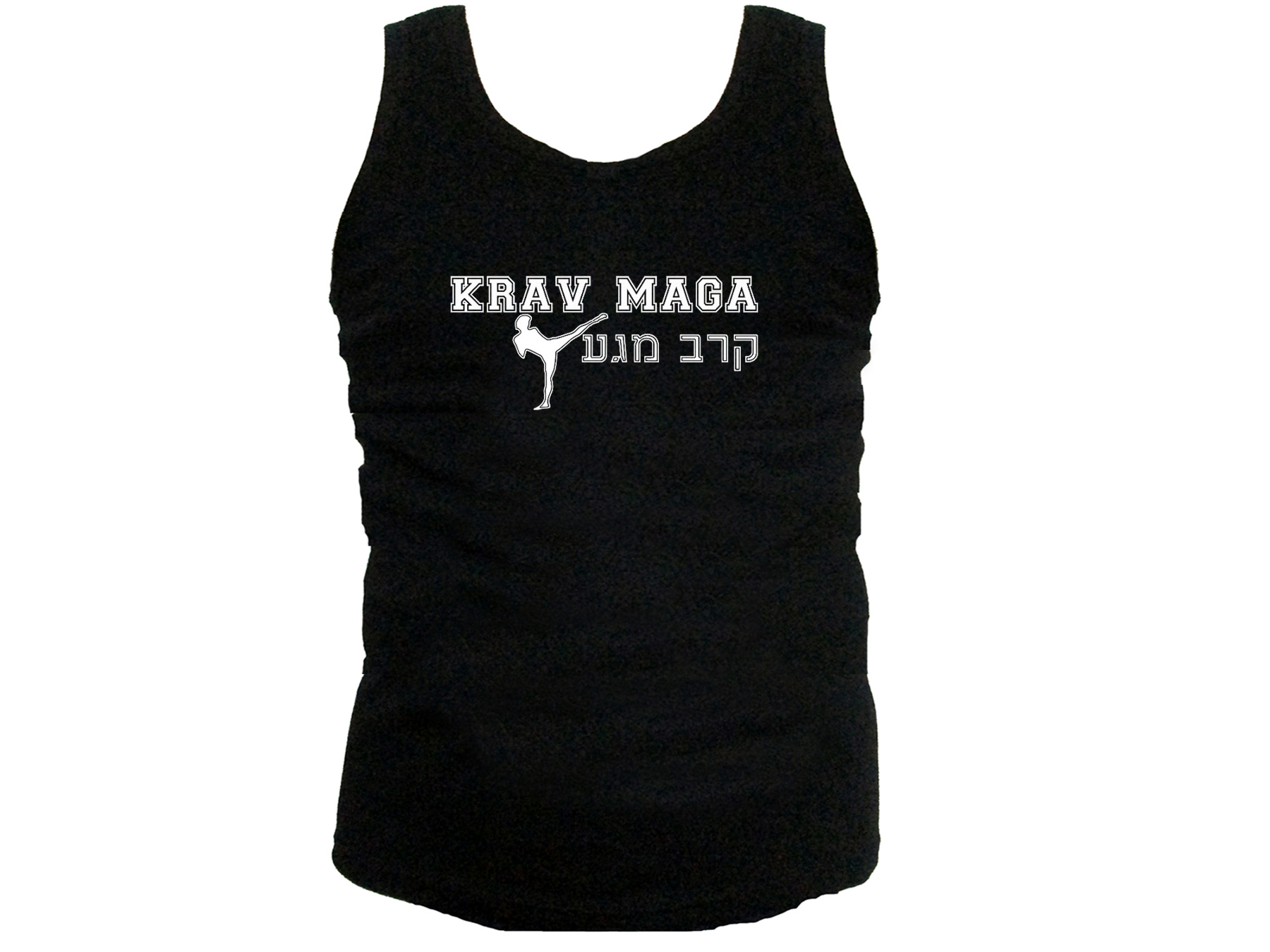 Krav Maga muscle sleeveless tank top - ideal for gym