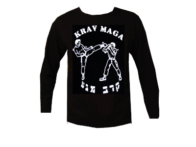 Israel Krav Maga (Close Combat) Long Sleeve Israel T-Shirt