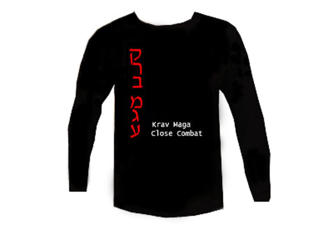 Israel Krav Maga (Close Combat) Long Sleeve Israel T-Shirt