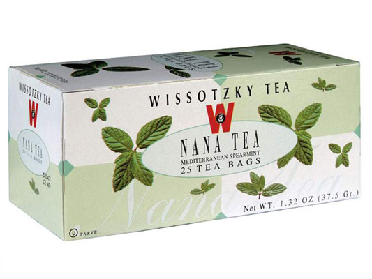 Israel kosher Wissotzky Nana Israeli Tea (25 Bags)
