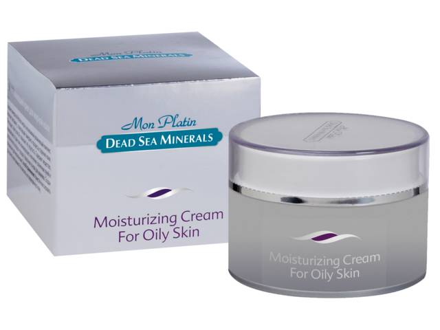 Mon Platin Line Moisturizing Cream for Oily Skin w/Dead Sea