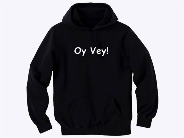 Oy Vey Yiddish Funny Jewish Humour sweatshirt