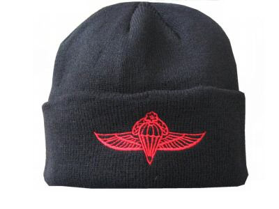 IDF Israel Army Paratroopers Emblem Winter Hat/Beanie