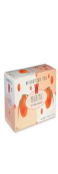 Israel Kosher Wissotzky Peach Tea