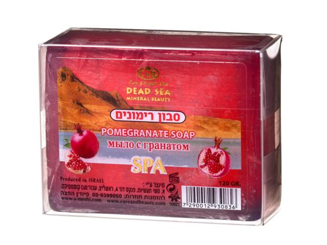 C&B Dead Sea Minerals Pomegranate Solid Soap