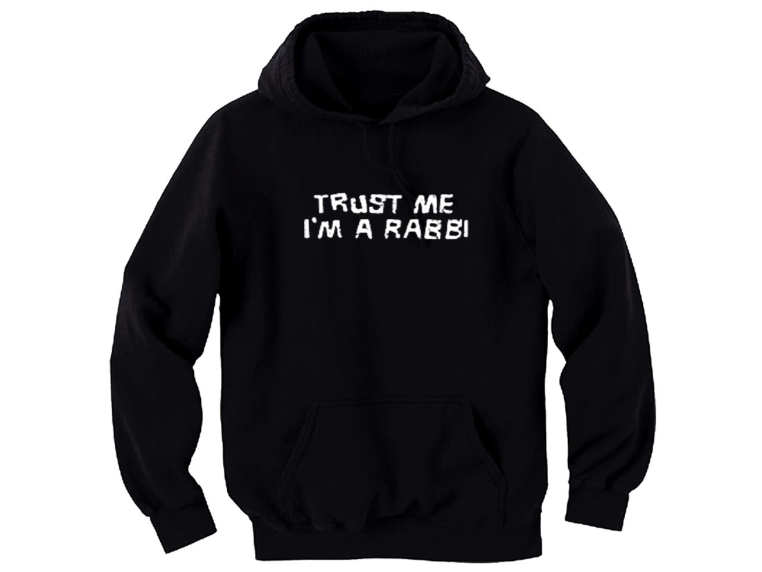 Trust me I am Rabbi funny Jewish sweatshirt