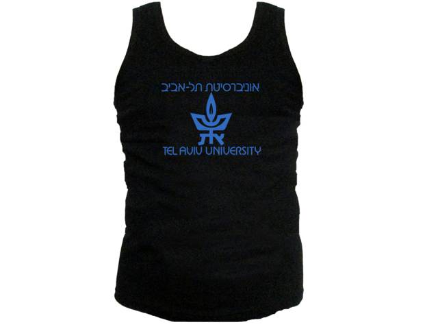 Israel Tel Aviv University Hebrew tank top