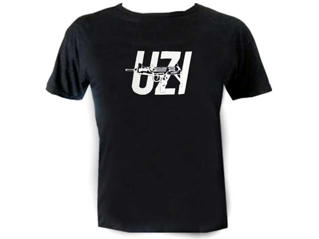 UZI Gun Machine Israel Army T-Shirt A