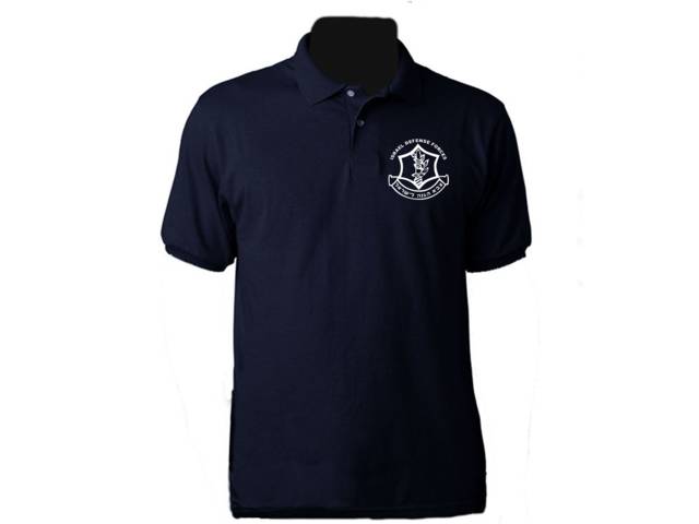 IDF (ZAHAL) Israel Button sweat proof T-Shirt Polo Style